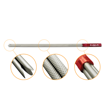 EVO 3-Prong – Stainless Steel Kunrled