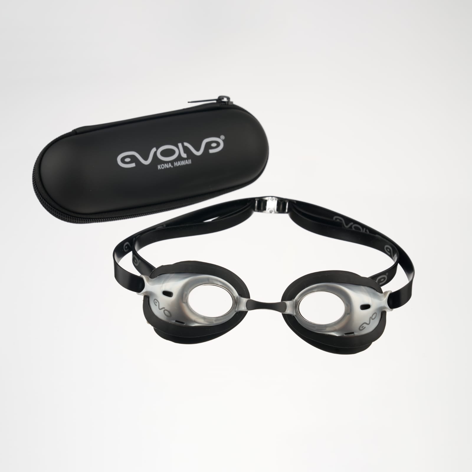 Evolve DEEP FREEQ v2 Goggles Silver / Black Silicone